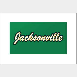 Football Fan of Jacksonville Posters and Art